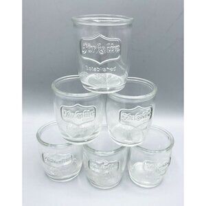 6 Yorkshire Est 1898 Shot Glasses Canning Jar Style Candle Crafts Farmhouse Bar